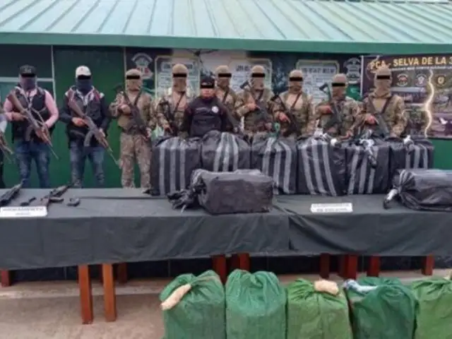 Vraem: Fuerzas Armadas y Policía incautan  más de una tonelada y media de droga durante operativo