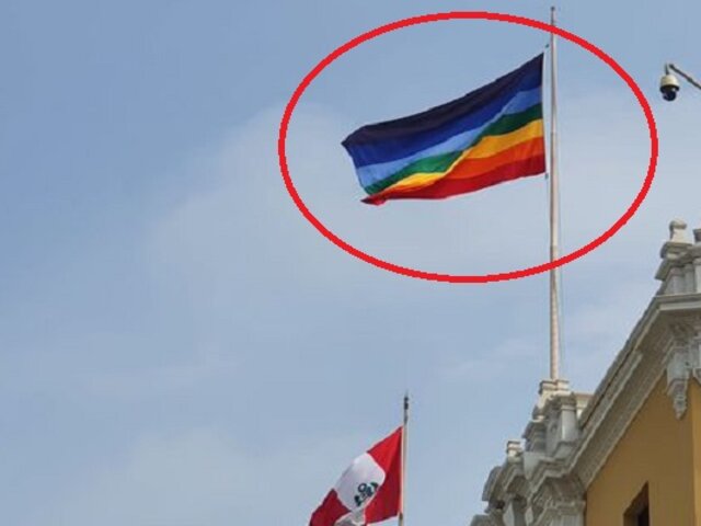 Municipalidad de Lima se equivoca al colocar bandera en honor al Inti Raymi