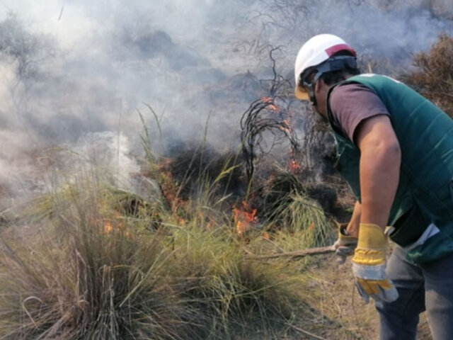 Cusco: tras intenso trabajo de autoridades y pobladores controlan incendio forestal en Echarati