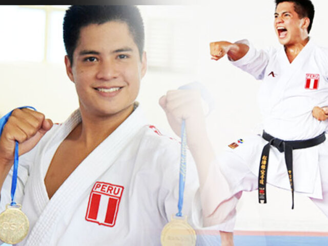 Karate: Mariano Wong obtiene medalla de bronce en Juegos Bolivarianos