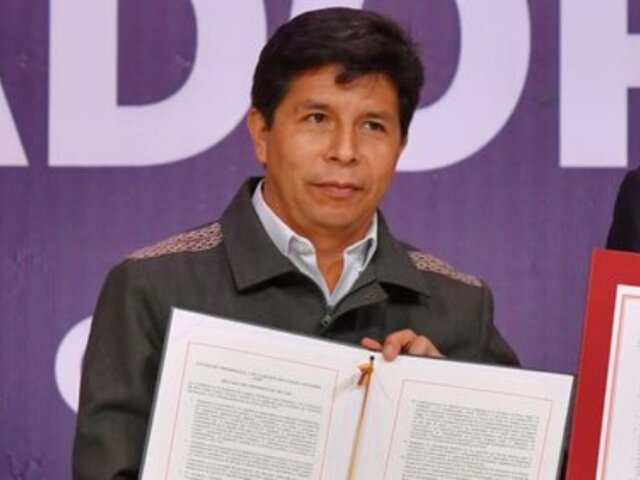 Secretario de Perú Libre recordó promesas incumplidas del mandatario Pedro Castillo