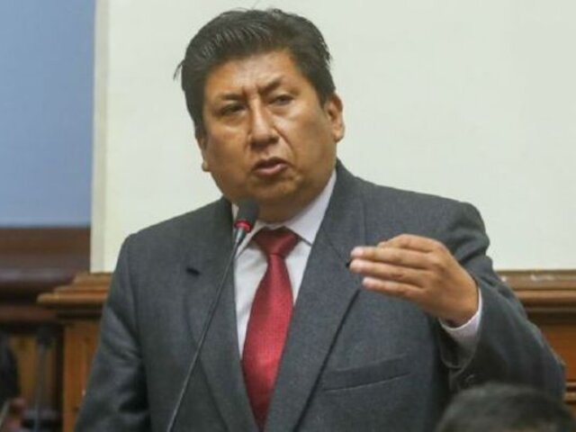 Waldemar Cerrón cuestiona a Pedro Castillo por desplante a la Comisión de Fiscalización