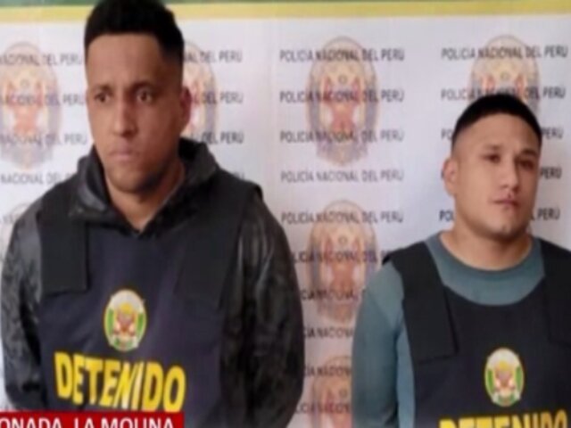 La Molina: capturan a delincuentes que intentaron robar en una vivienda
