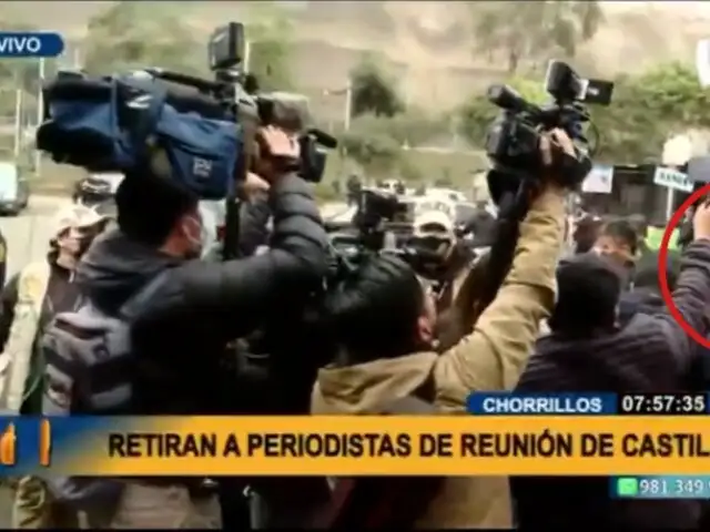 Chorrillos: Presidente Castillo vuelve a ignorar a la prensa tras evadir preguntas de periodistas