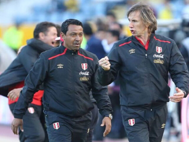 Solano: “Ricardo Gareca quiere que el fútbol peruano mejore”