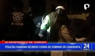 Huancayo: Capturan a policías por presuntamente  recibir coima de sobrino de candidata a la alcaldía
