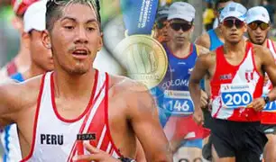 Marchista peruano logra medalla de oro en Juegos Bolivarianos