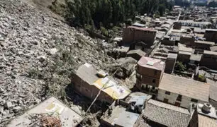Áncash: piden a pobladores de Chavín evacuar zona de riesgo ante posible nuevos derrumbes