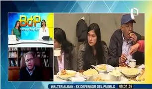Walter Albán sobre cuñada de Castillo: “Entorno más inmediato del presidente está vinculado a corrupción”