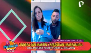 Sebastián Lizarzaburu y Andrea San Martín: rompen su silencio tras presunta infidelidad