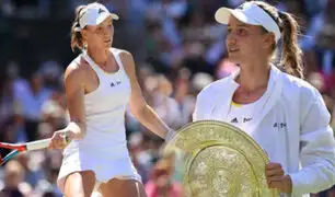 Elena Rybakina ganó en Wimbledon su primer título de Gran Slam
