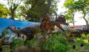 VES: Dinosaurios prometen un mundo jurásico en el club zonal Huáscar