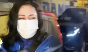Exbailarina Milagros Pedreshi chocó su auto en La Perla