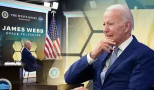 Nasa: Joe Biden celebró primera foto del telescopio James Webb