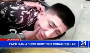Chorrillos: Capturan a "Fido Dido", delincuente que era el terror de los choferes