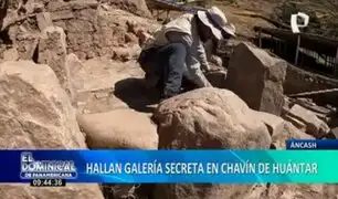 Mítico hallazgo en Áncash: Descubren galería secreta en Chavín de Huántar