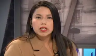 Zaira Arias acusa a Vladimir Cerrón de dividir a Perú Libre