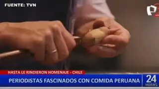 Chilenos quedan fascinados con la gastronomía peruana