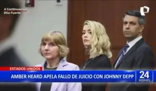 Amber Heard apela a fallo del juicio con Johnny Depp