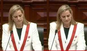 María del Carmen Alva se conmueve al dar su último discurso como presidenta del Congreso