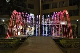 Palacio Municipal y pileta de la plaza Perú se iluminarán por Fiestas Patrias