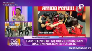 Campeones mundiales de ajedrez denuncian discriminacion de parte del ministro Serna