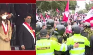 Manifestantes intentan ingresar al Pentagonito por exclusión de excomandos Chavín de Huántar