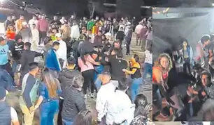 Lambayeque: fiesta vecinal casi termina en tragedia tras desatarse feroz balacera