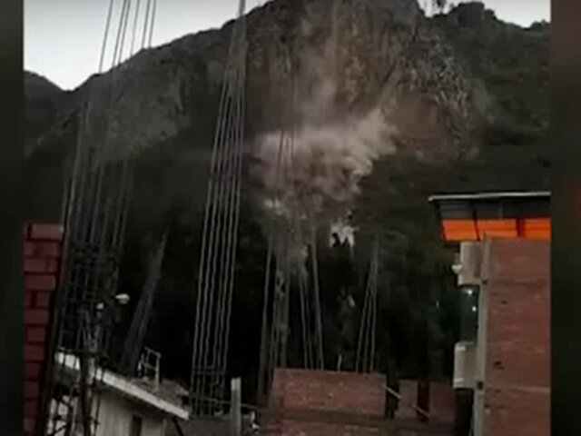 Ã�ncash: deslizamiento de cerro dejÃ³ 150 damnificados y 60 viviendas afectadas