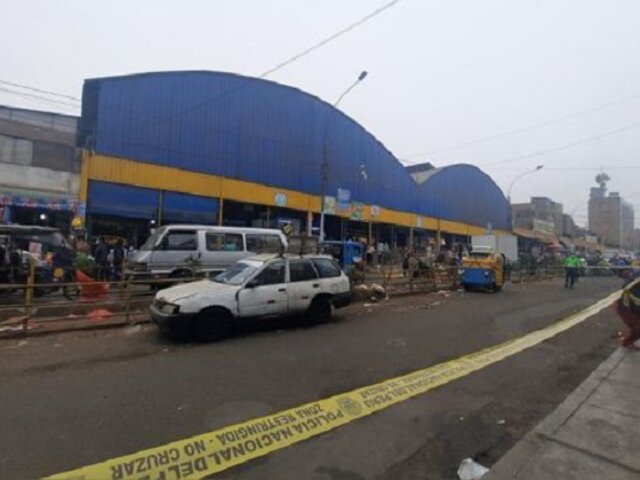 Asesinato a sangre fría en SMP: Sicarios matan a balazos al vigilante de mercado