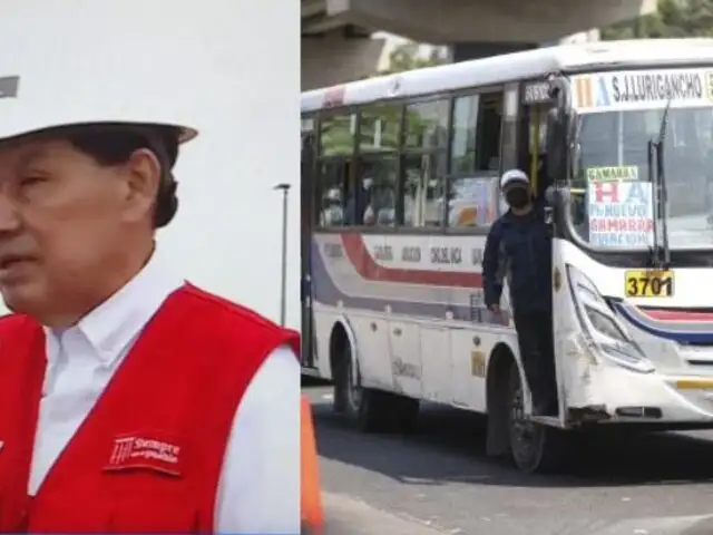 Suspenden de manera parcial paro de transportistas en Lima y Callao para este 4 de julio