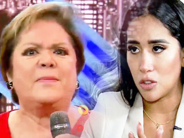 Rosario Sasieta se pronuncia sobre audio de Melissa Paredes