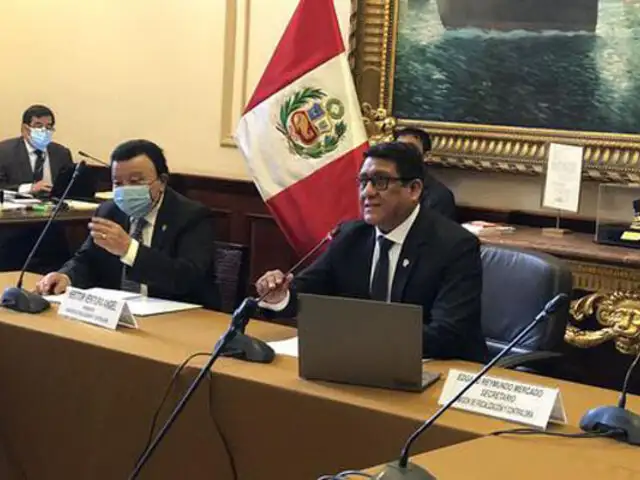 Comisión de Fiscalización aprueba indagar aportes de campaña de Perú Libre