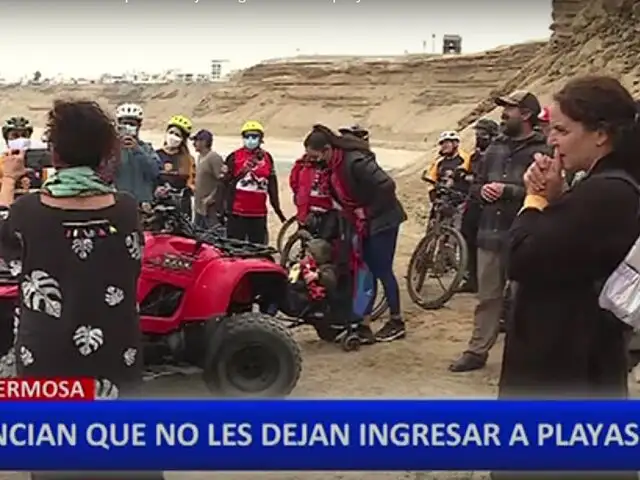 Punta Hermosa: vecinos denuncian que no les permiten ingresar a las playas