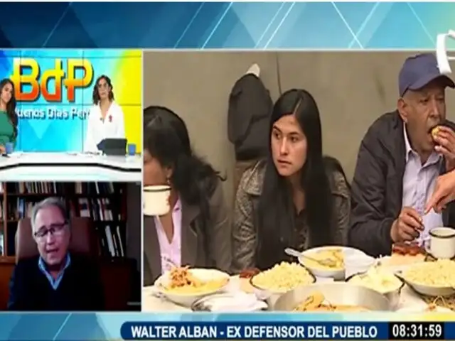 Walter Albán sobre cuñada de Castillo: “Entorno más inmediato del presidente está vinculado a corrupción”