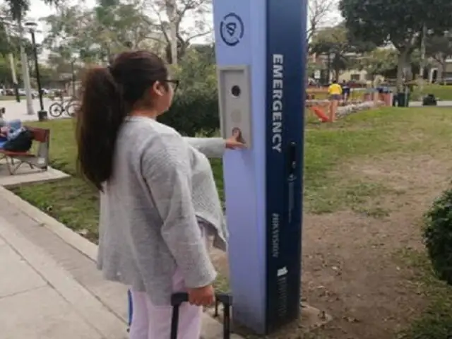 Lince: Instalarán botones de pánico en parques para alertar sobre actos delictivos