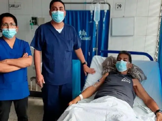 Loreto: Hombre fue a hospital por un dolor de estómago y descubren que tenía un tumor de 24 kilos
