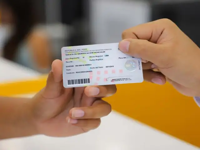 Huamanga: sentencian a 3 años y 6 meses a falsificador de tarjetas de identificación vehicular