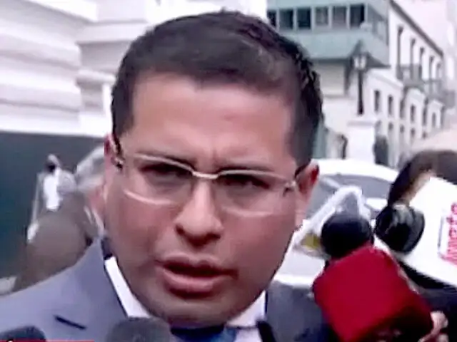 Benji Espinoza: “El Ministerio Público está actuando de manera ilegal”