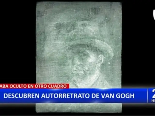 Hallan autorretrato de Vincent Van Gogh oculto detrás de un cuadro
