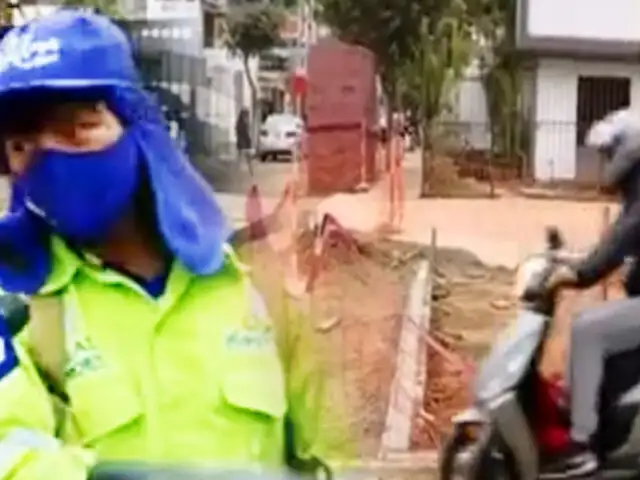Miraflores: Decenas de vecinos se ven afectados por obras en la avenida Córdova