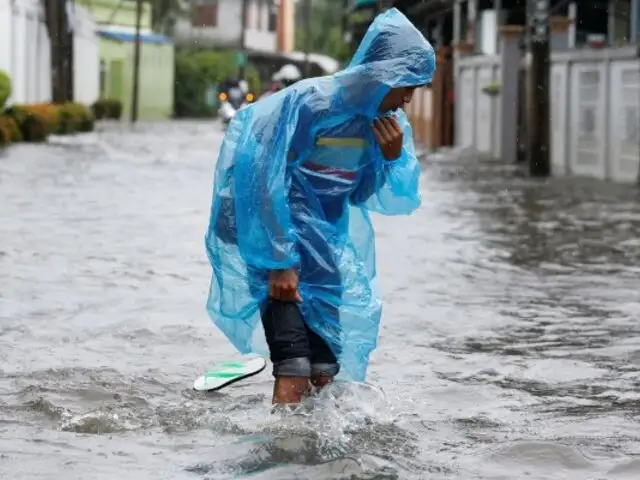 Bangkok amanece con sus principales vías inundadas tras registrarse la peor tormenta del año