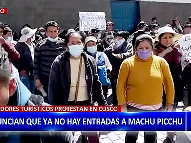 Machu Picchu: denuncian presuntas mafias de venta de boletos
