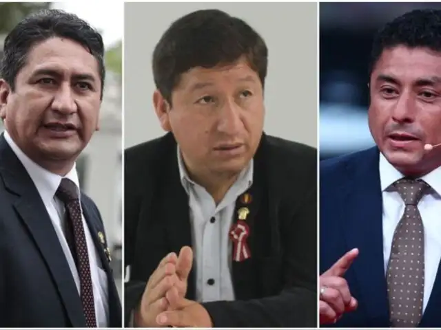 PJ dicta comparecencia con restricciones contra Vladimir Cerrón, Guillermo Bermejo y Guido Bellido