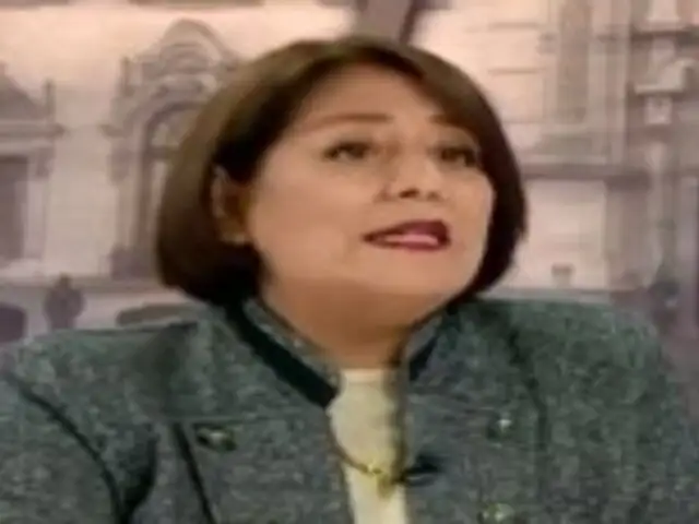 Delia Muñoz sobre Patricia Benavides: Se excedió al decir que investigación en su contra es ilegal