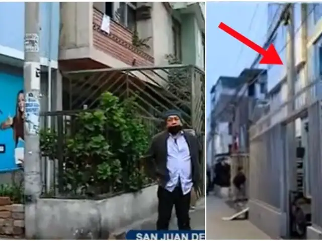 Postes 'secuestrados' en SJM: reportan que vecinos construyen cercos en las veredas