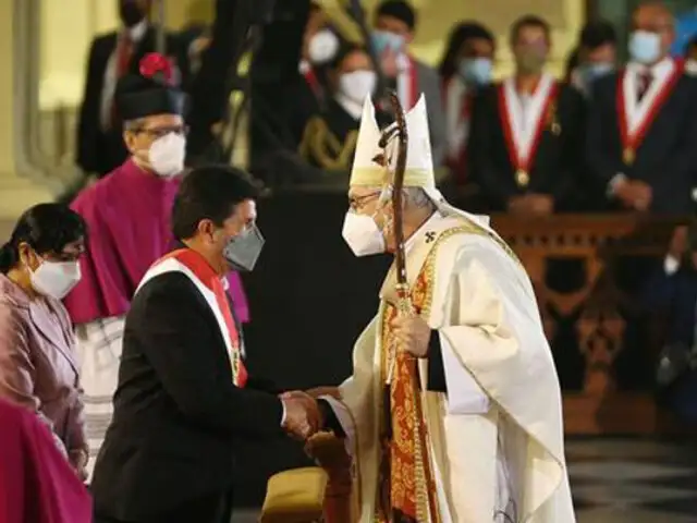Arzobispo de Lima en misa y tedeum: “La corrupción puede ser vencida”