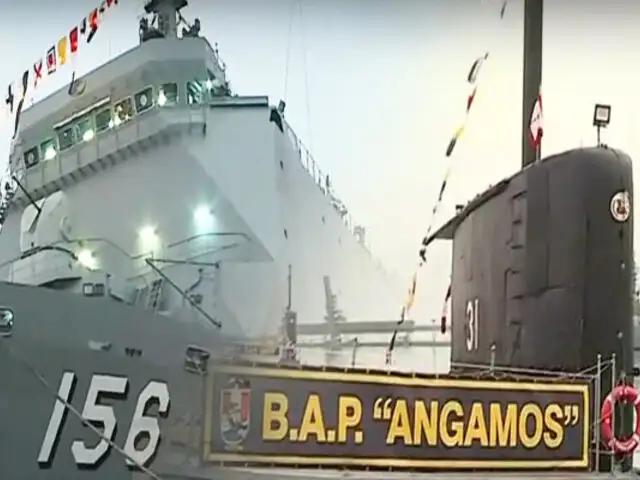 Conozca el impresionante B.A.P. “Pisco” y el submarino “Angamos” de la Marina de Guerra del Perú