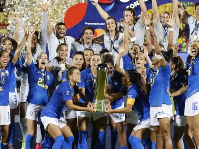 Brasil se queda con la Copa América Femenina tras vencer a Colombia