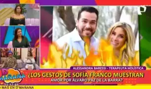Análisis de los gestos: ¿Sofía Franco sigue enamorada de Álvaro Paz de la Barra?
